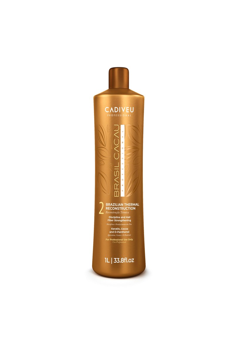 Cadıveu Brasil Cacau Brazilian Thermal Reconstruction Saç Düzleştirici Protein Bakımı 1000 ML