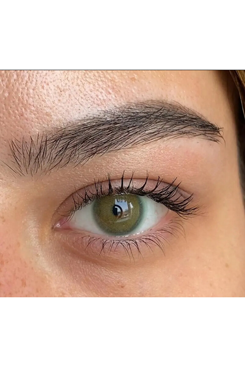 dermasuction Pixie Green yosun yeşili yıllık kullanım Göz Lensi