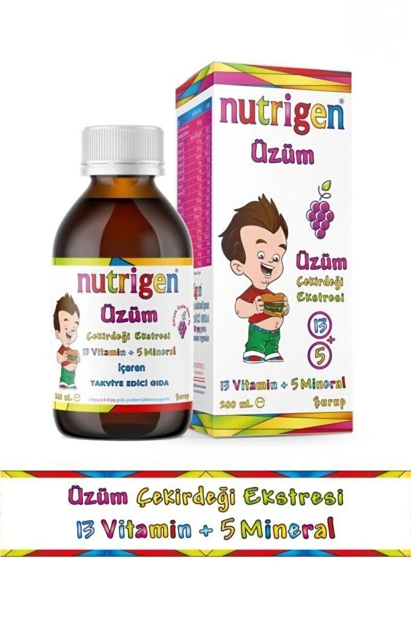 Nutrigen Üzüm Şurup 200 ml
