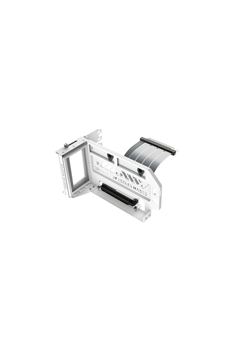 Cooler Master MCA-U000C-WFVK03 Evrensel Dikey Ekran Kartı Tutucu Kiti V3 Beyaz Pcıe5.0 (165MM Riser