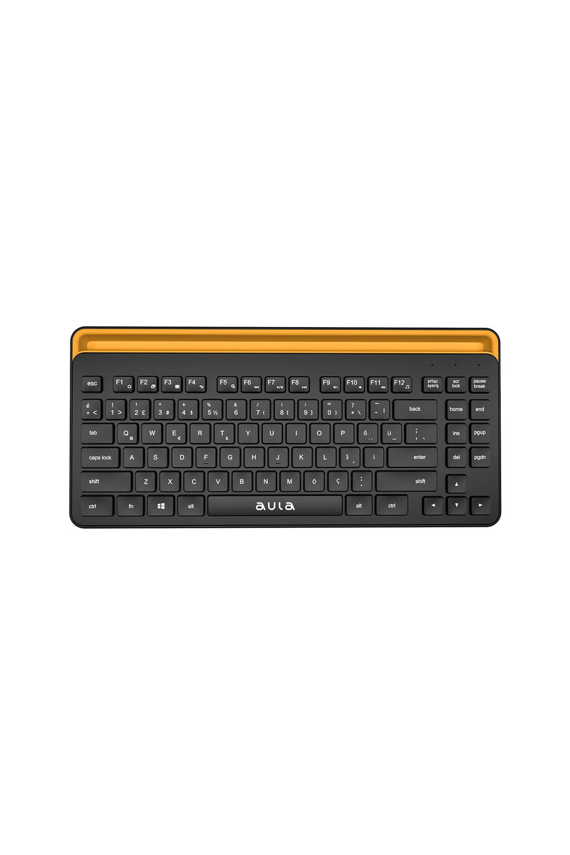 Aula Awk310 Bluetooth 5.1 Kablosuz Tablet Klavyesi Ios Ve Android Uyumlu Standlı Türkçe Q Klavye