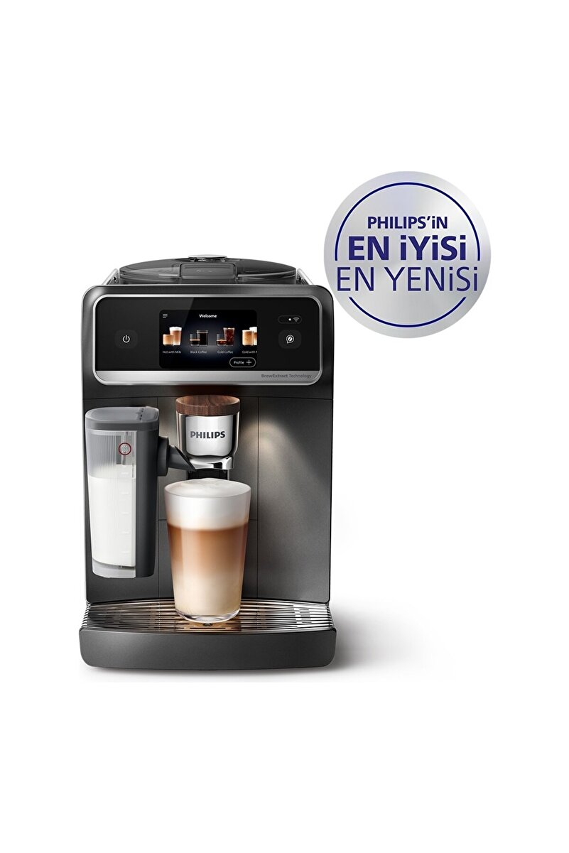 Philips 8000 Serisi Café Aromis Kahve Makinesi, Evde Kafe Kalitesi, 54 farklı içeçek, EP8757/92