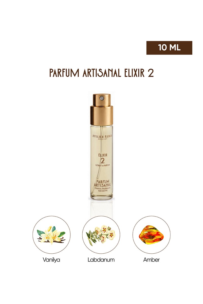 Atelier Rebul Parfum Artisanal Elixir Extrait de Parfum 10ml No:2