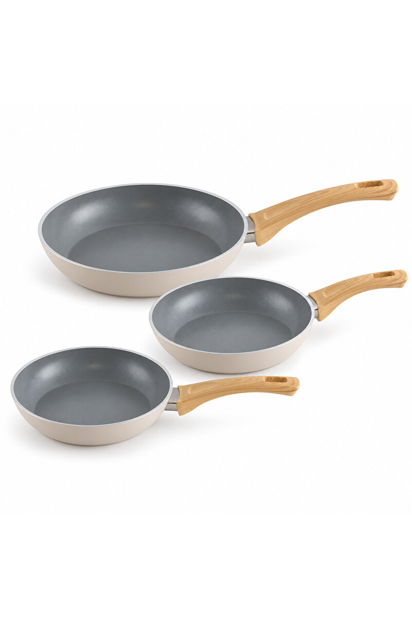 Milanor Neo Seramik Tava Seti – 24 cm, 26 cm, 28 cm