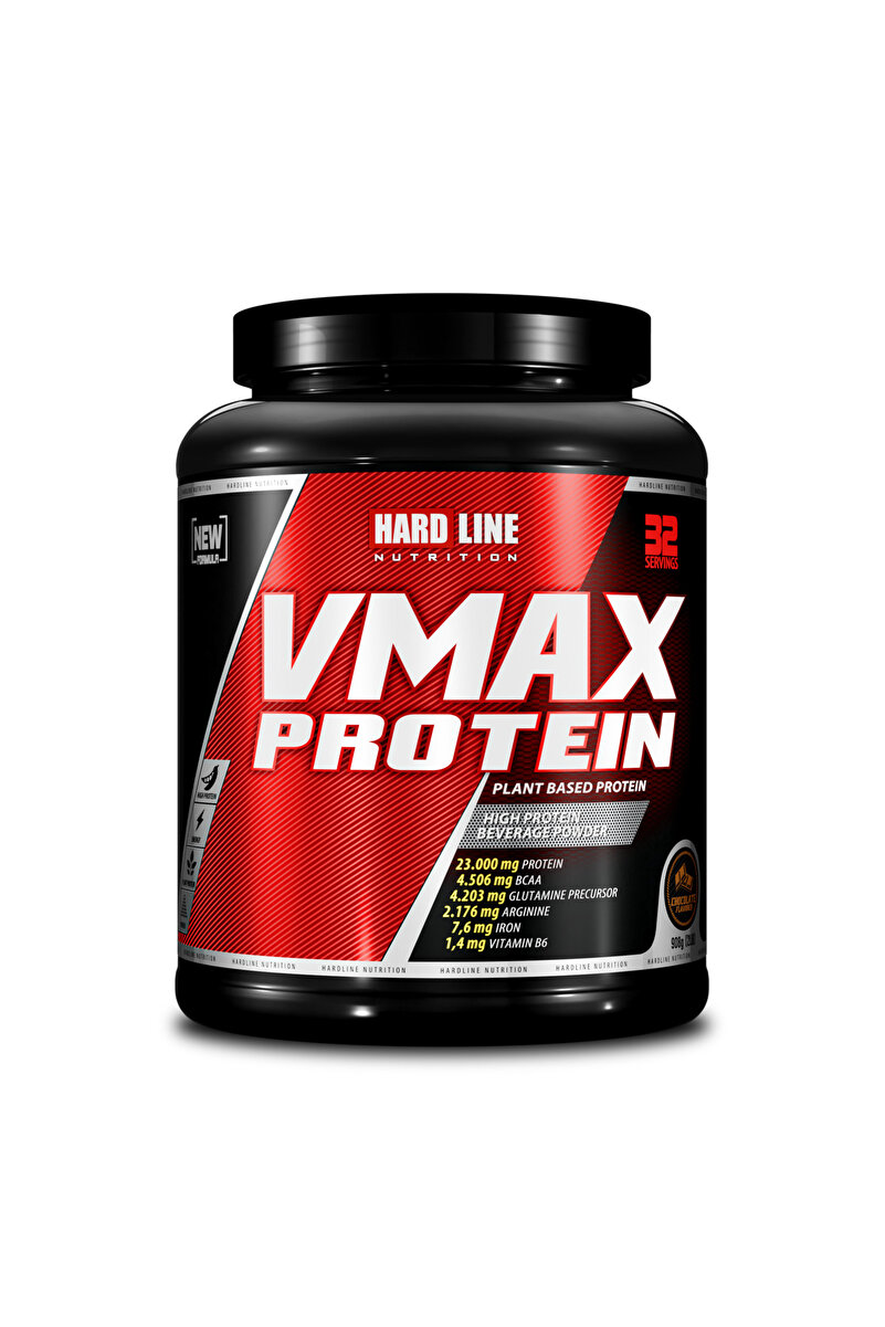 Hardline Vmax Vegan Protein Tozu 908 gr - Çikolata