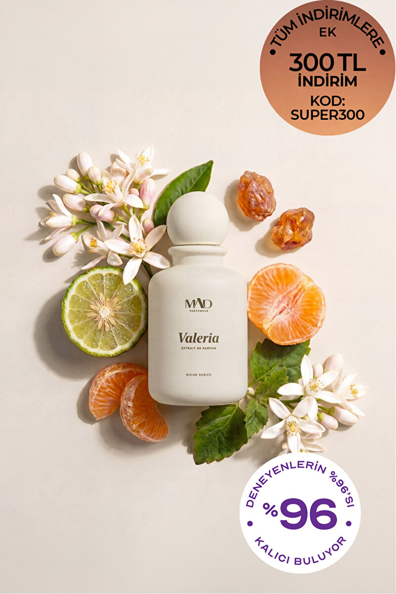 Mad Parfüm Mad Valeria 100 ml Kadın Parfüm | Kremsi. Çiçeksi. Zarif