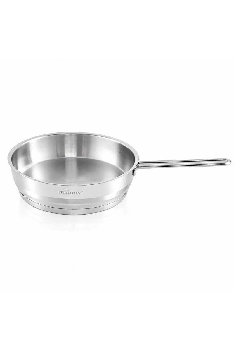 Milanor Aster 26 cm Paslanmaz Çelik Tava