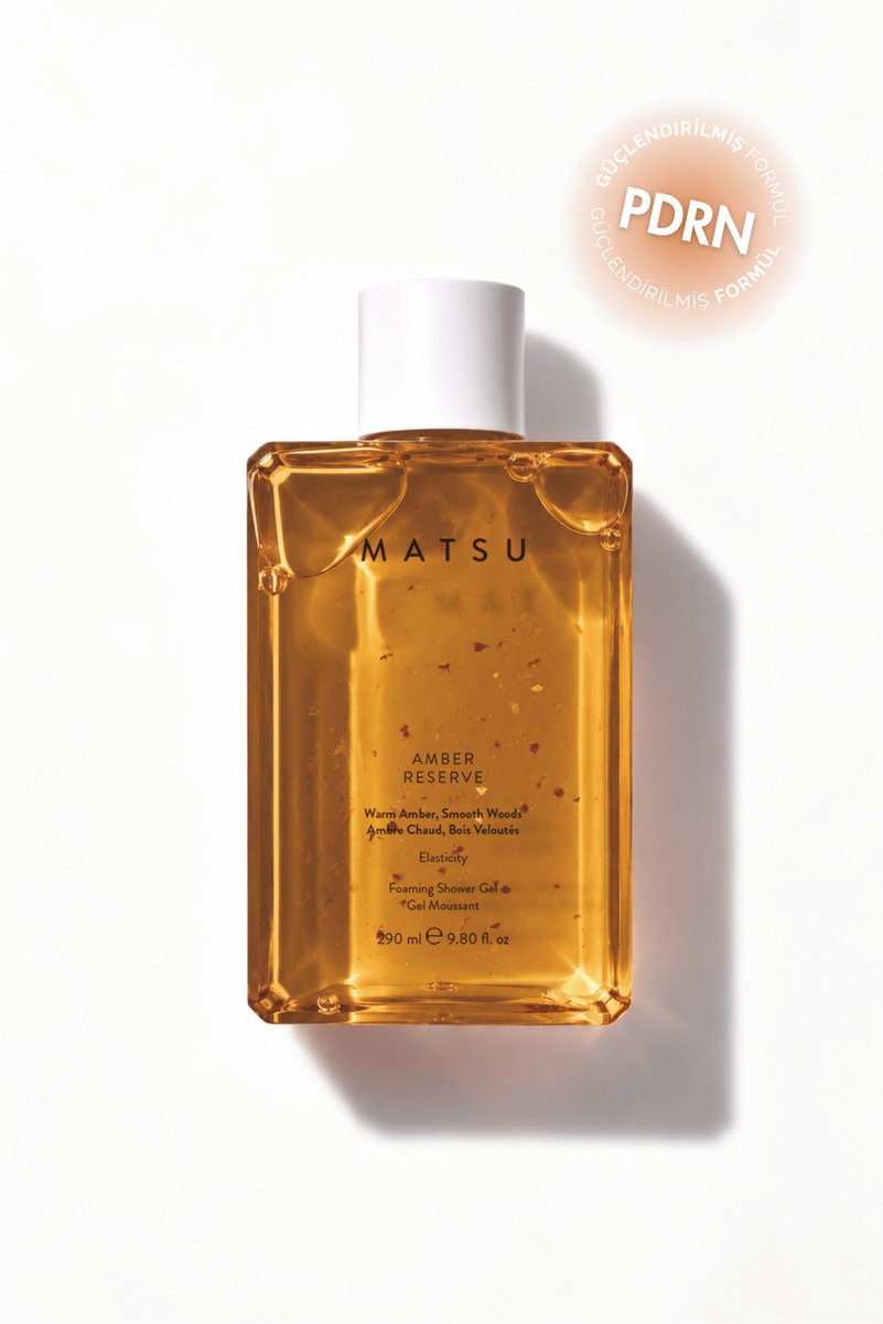 MATSU Amber Reserve PDRN Amber & Odunsu Aromatik Duş Jeli 290 ml