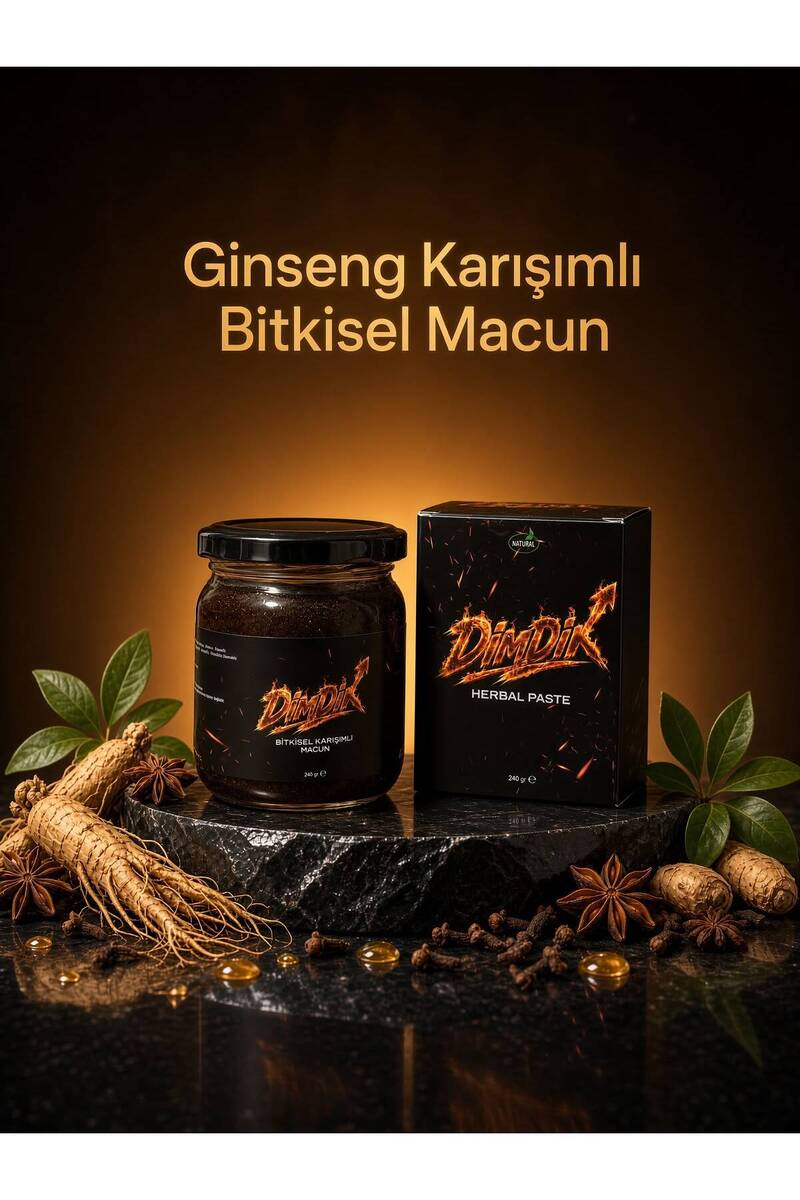 dimdik Bitkisel Karışımlı Macun 240 gr