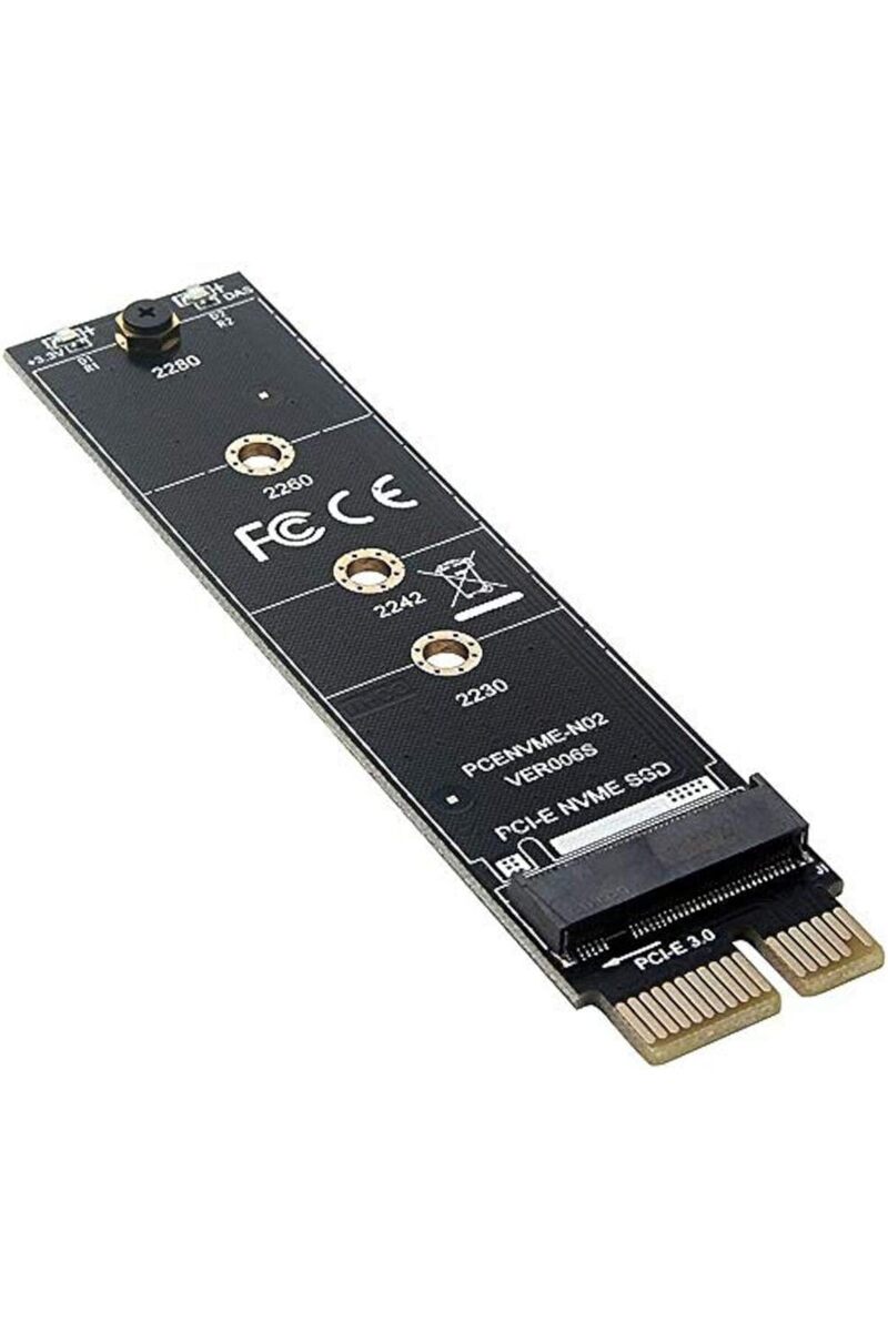 Alfais 4391 M.2 Nvme Ssd Ngff To Pcie 3.0 X1 Adaptör M Key Kart Çevirici Dönüştürücü