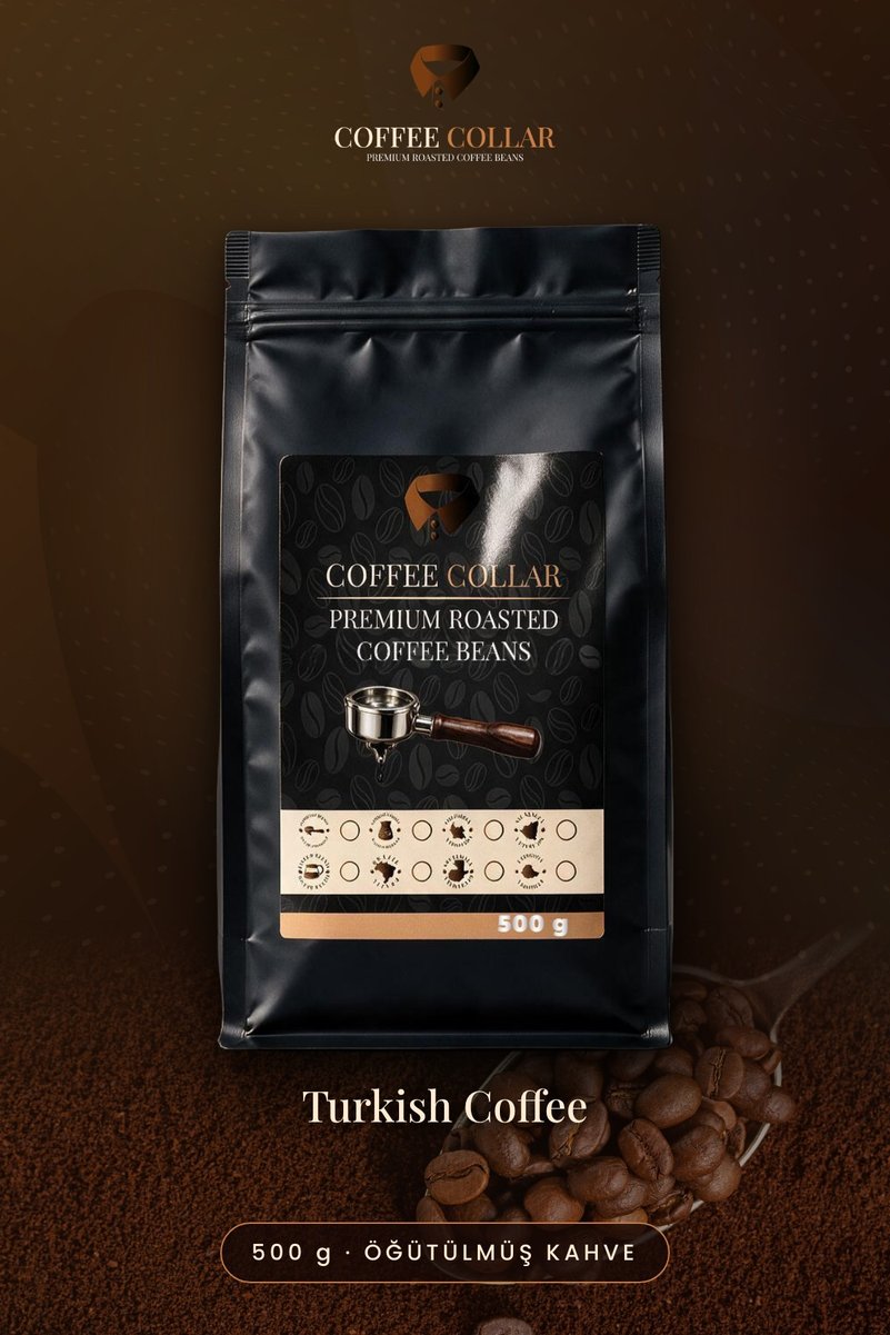 Coffee Collar Türk Kahvesi (Turkish Coffee) Öğütülmüş Kahve 500 g
