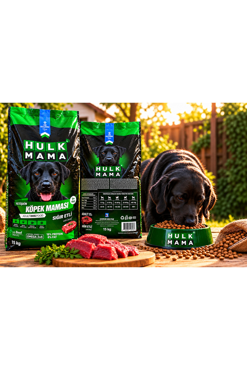 HULK MAMA KURU KÖPEK MAMASI 15 KG