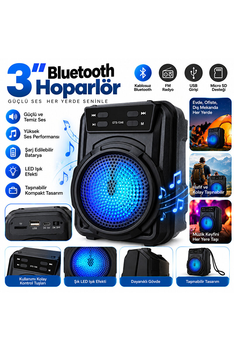 Genel Markalar Bluetooth hoparlör