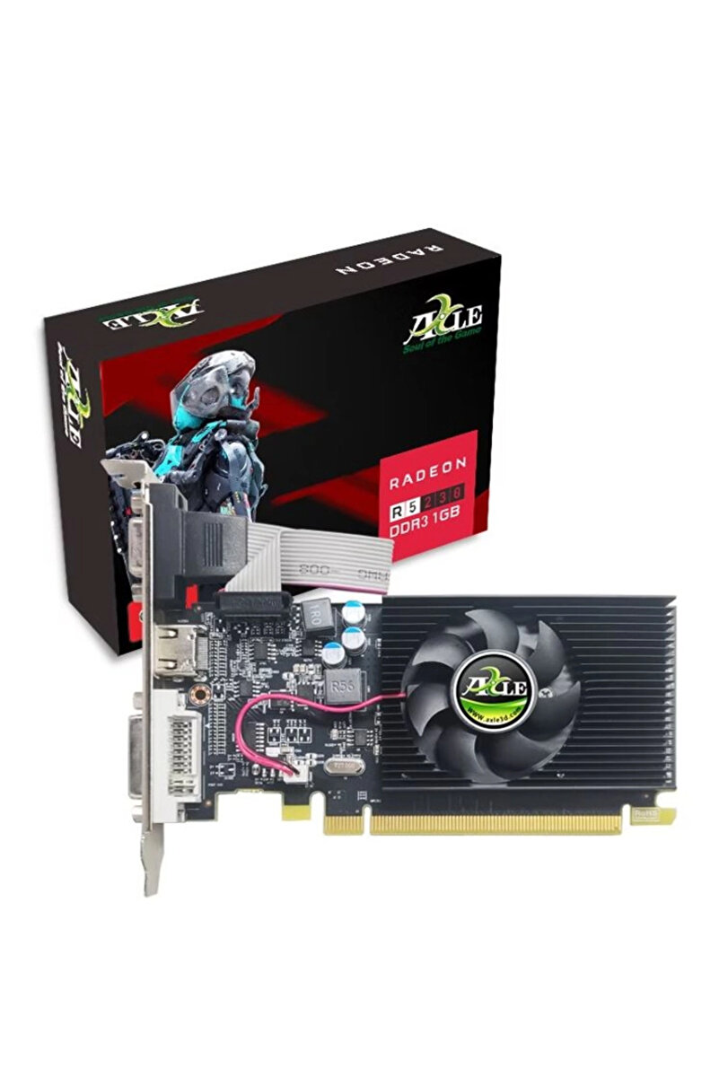 Axle R5230 AX-R5 230/1GD3P4CDIL 1GB AMD R5230 DDR3 64bit HDMI DVI VGA 16x Ekran Kartı