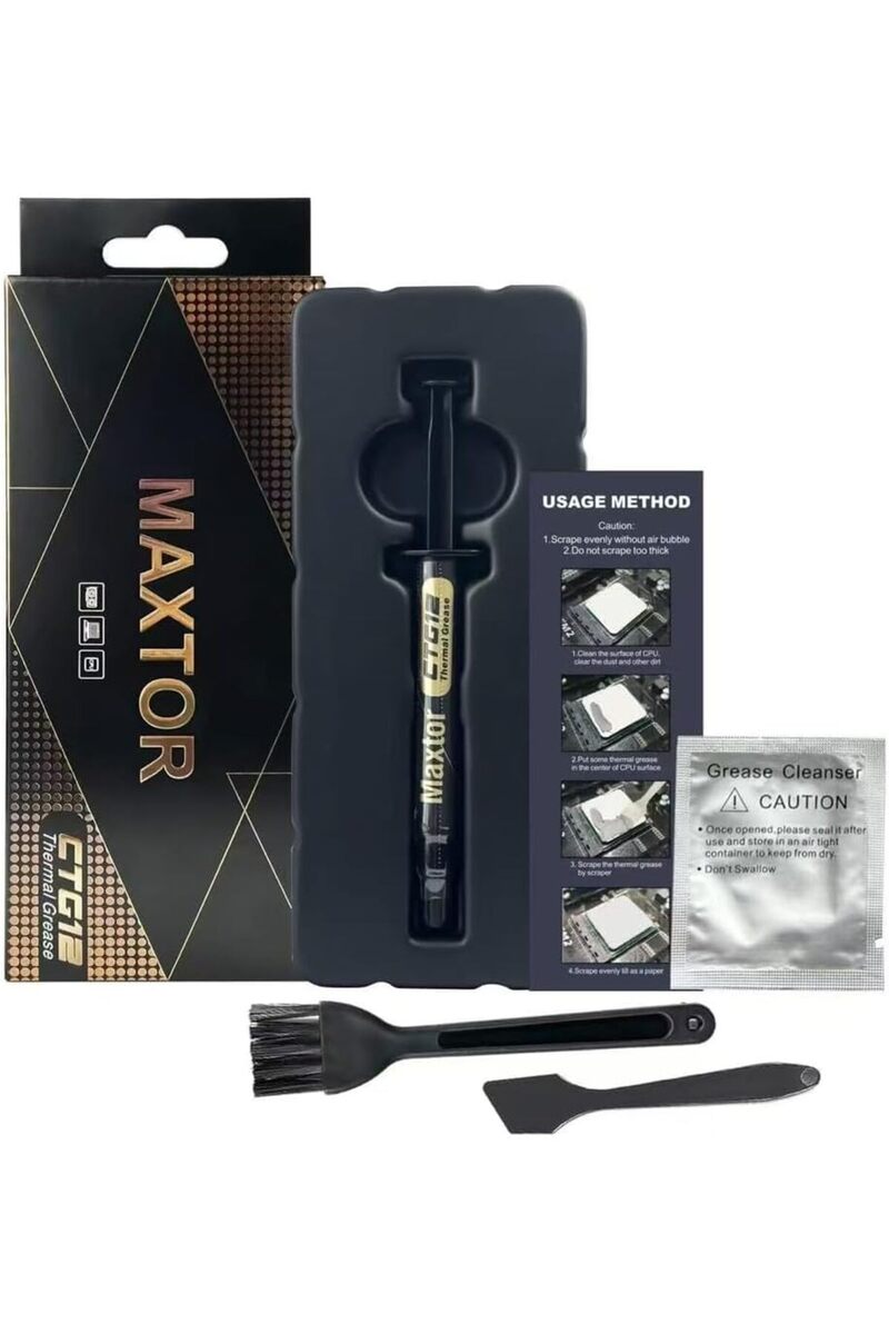 AyPenye CTG12E-2G Premium Thermal Paste 18W/mK 2 Gram | CPU, GPU, Laptop Termal Macun