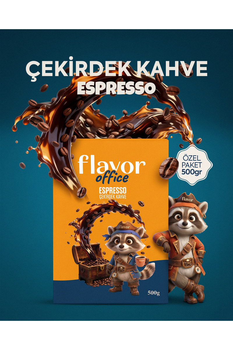 flavor Çekirdek Espresso Kahve 500g