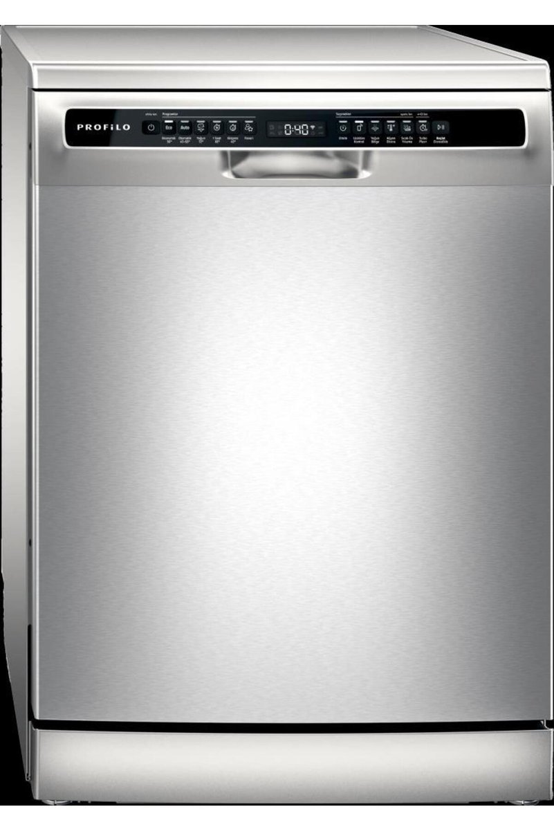 Profilo BMS684V1 Solo Bulaşık Makinesi 60 cm Kolay Temizlenebilir Inox