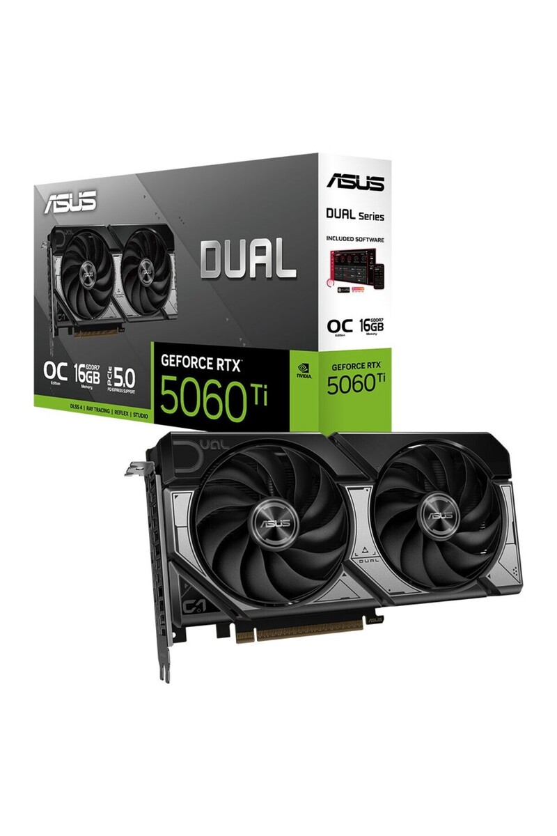 ASUS Dual Geforce Rtx5060Ti Oc 16Gb Gddr7 128 Bit Dlss 4 Dual-Rtx5060Ti-O16G Ekran Kartı