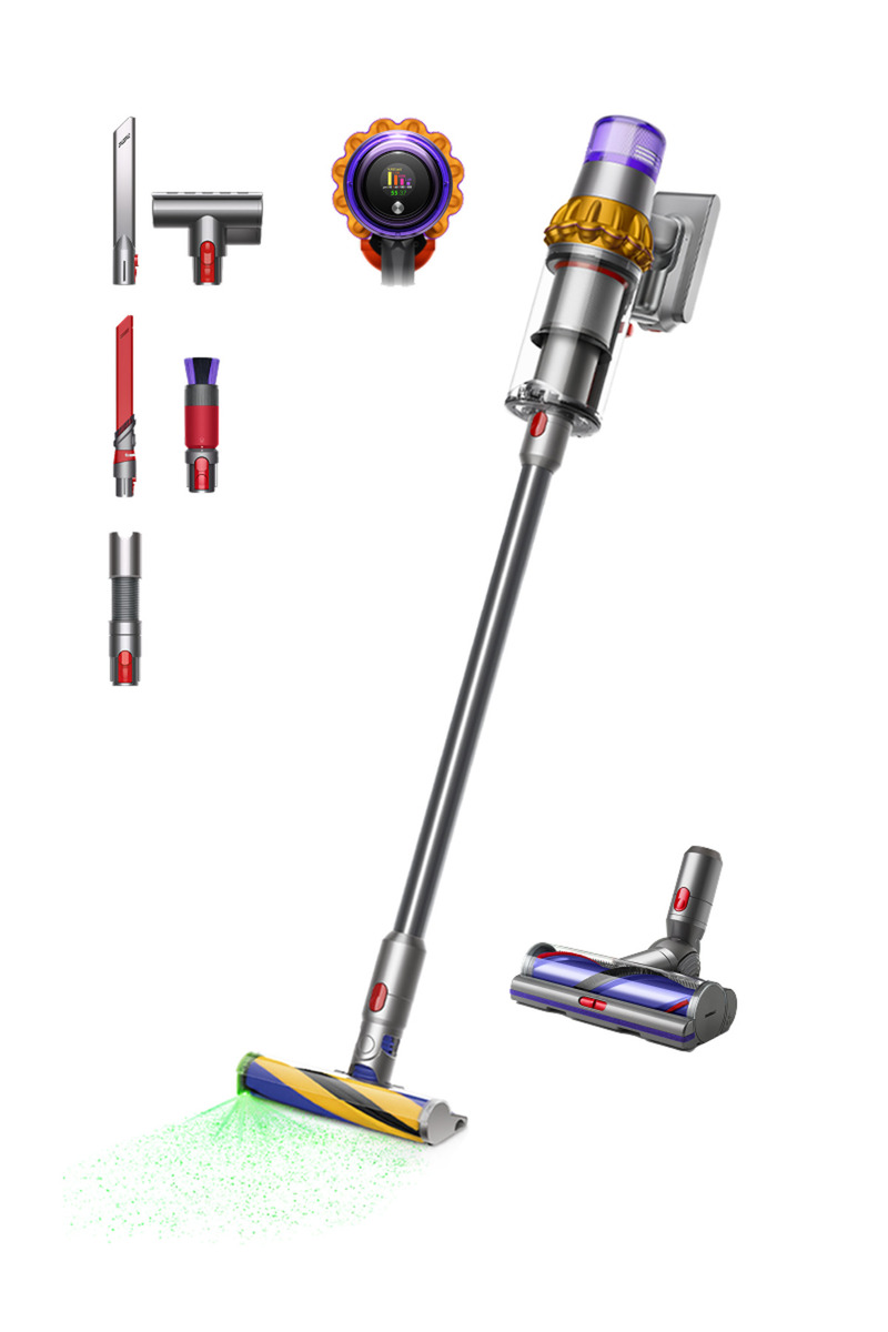 DYSON V15 Detect™ Absolute kablosuz süpürge + Detaylı temizlik seti