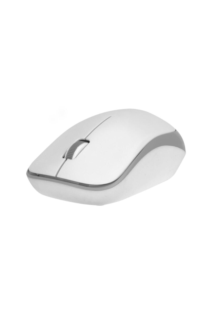 Everest Sm-833 Usb Beyaz/gri 1200dpi Optik Kablosuz Mouse