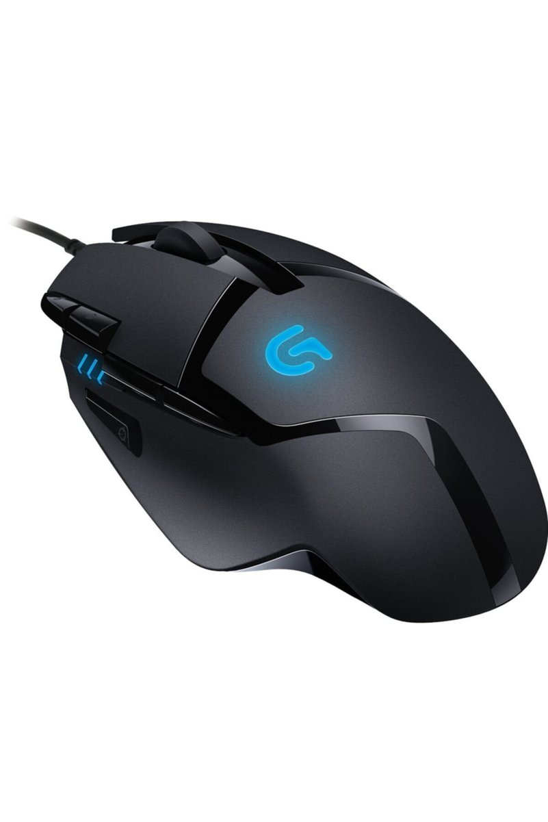 logitech G G402 Hyperion Fury 4.000 DPI Ultra Hızlı 500 IPS Oyuncu Mouse - Siyah 910-004068