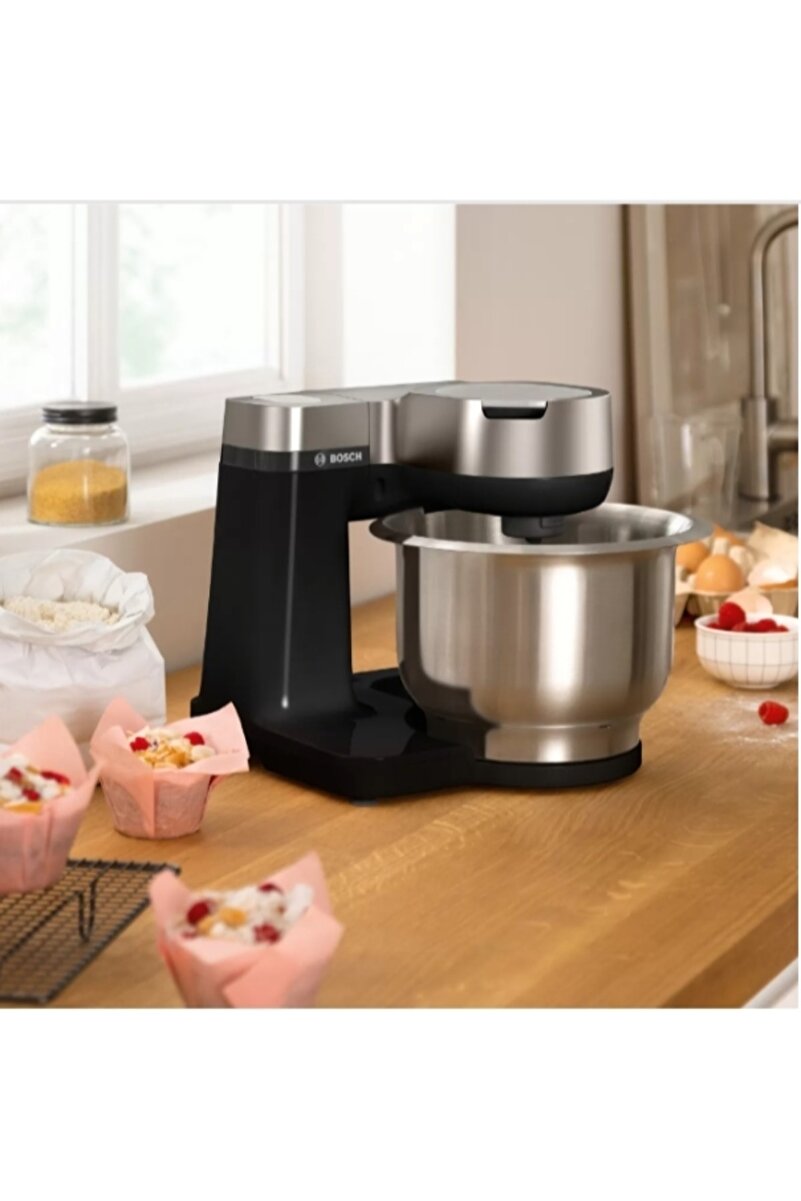 Bosch Mums2vm00 900 W 3.8 Lt Siyah Mutfak Şefi