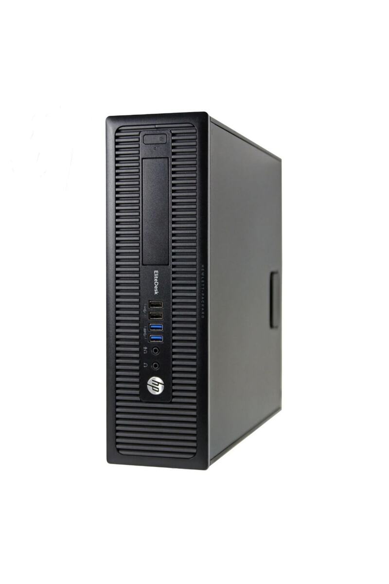 HP Elıtedesk 800 G1 Sff Intel Core I5 4590 Cpu 8 Gb Ram 120 Ssd 250 Hdd Yenilenmiş Masaüstü Pc