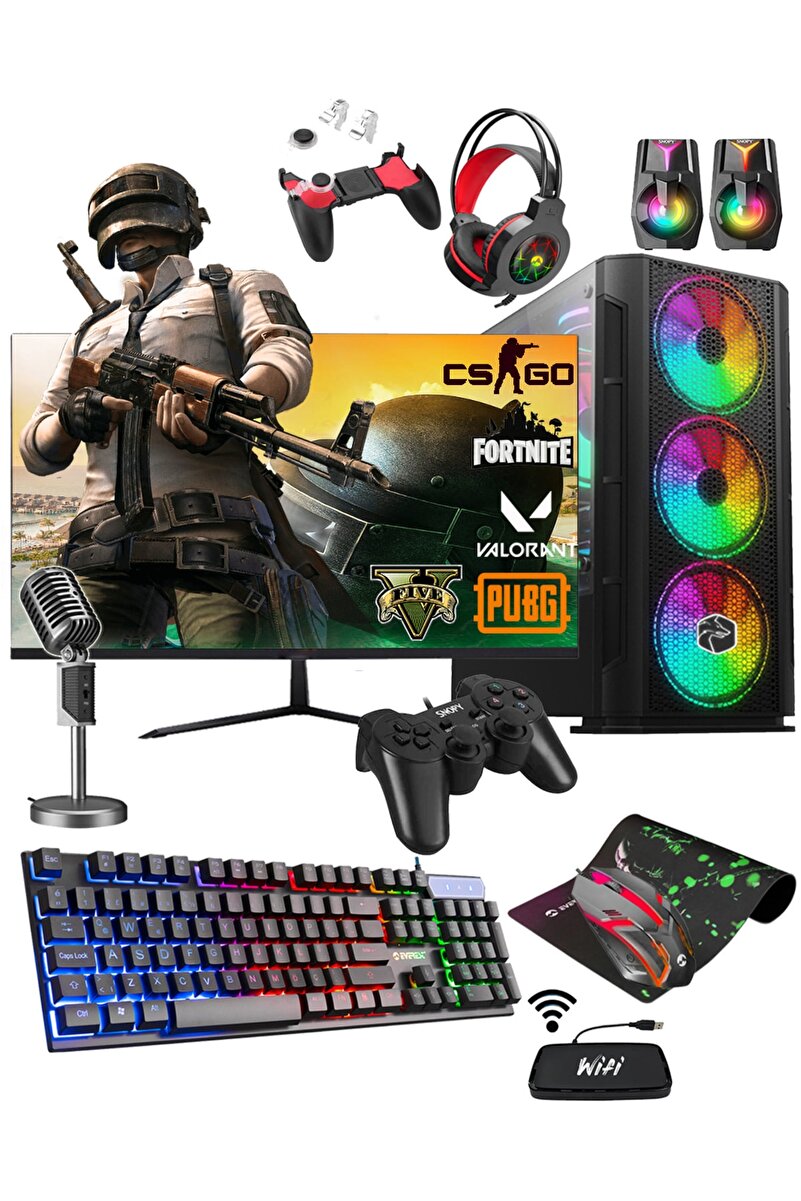 Gamepage Magic X60 I5-3470 16gb 256gb 1tb Gtx1050ti 23.8" Oyuncu Masaüstü Bilgisayar