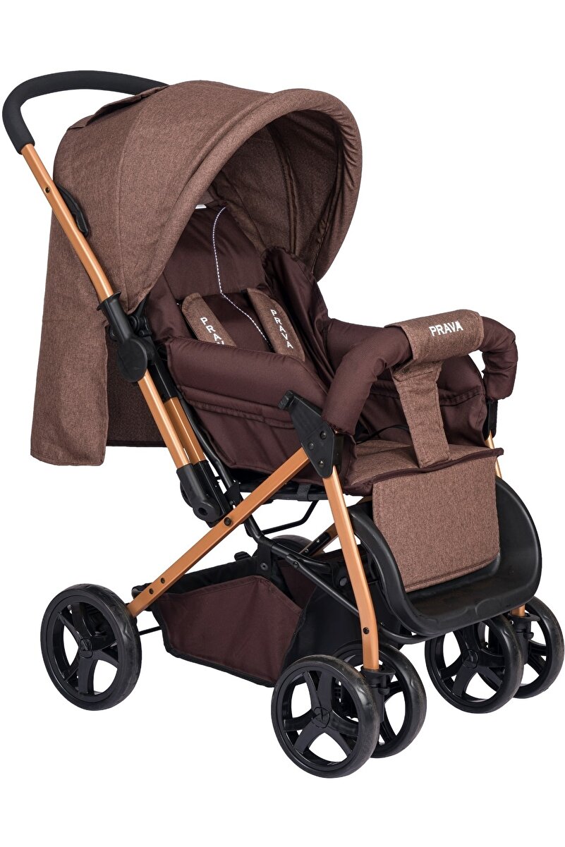 Prava Comfort 06 Çift Yönlü Bebek Arabası-kahve