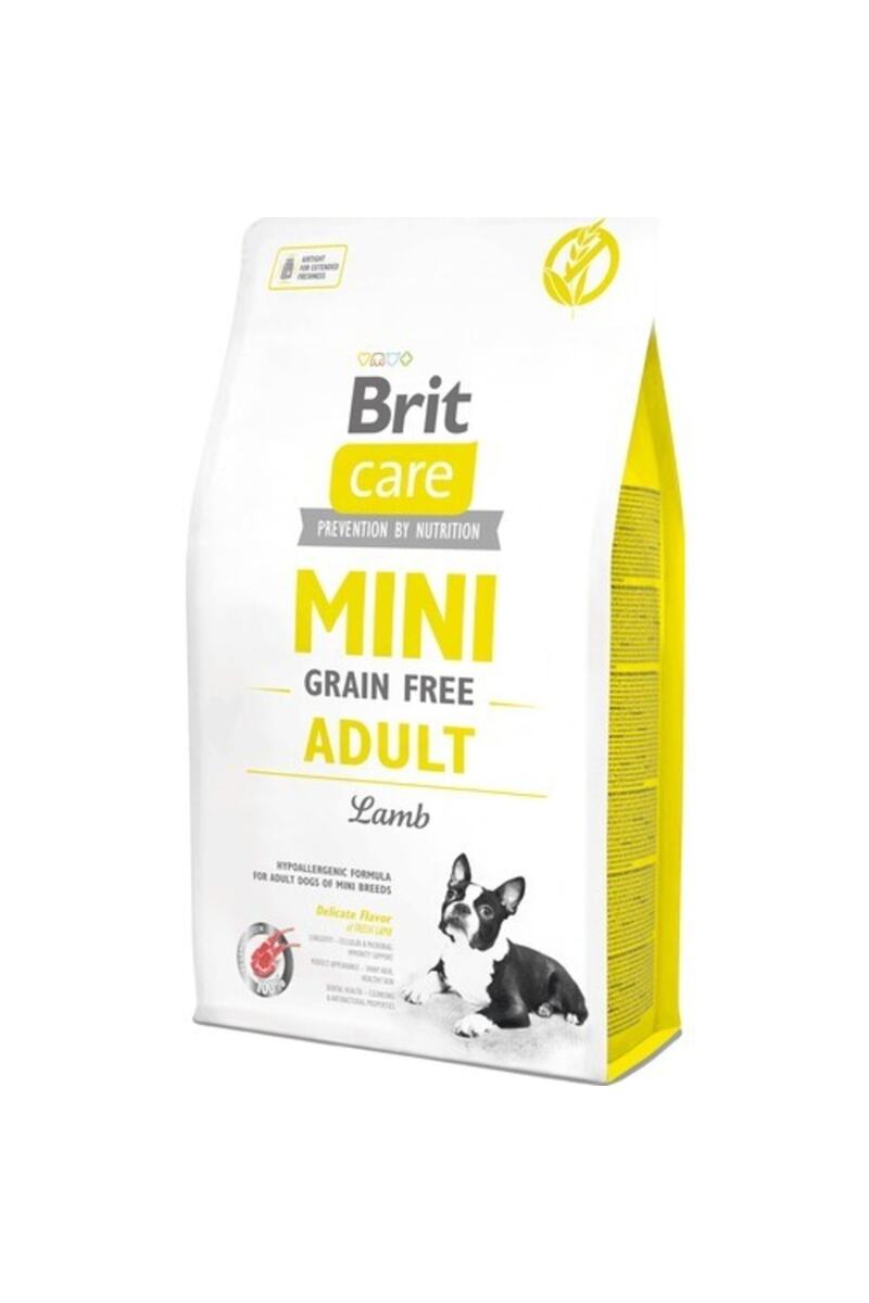 Brit Care Mini Adult Kuzu Etli Tahılsız Küçük Irk Köpek Maması 2 Kg