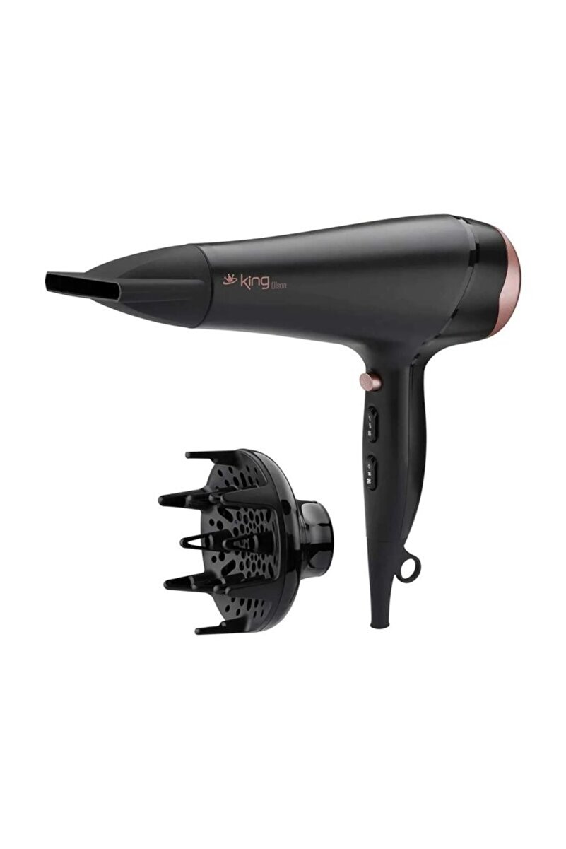 King Ksk 435 Olson 2200 W Saç Kurutma Makinesi Rose
