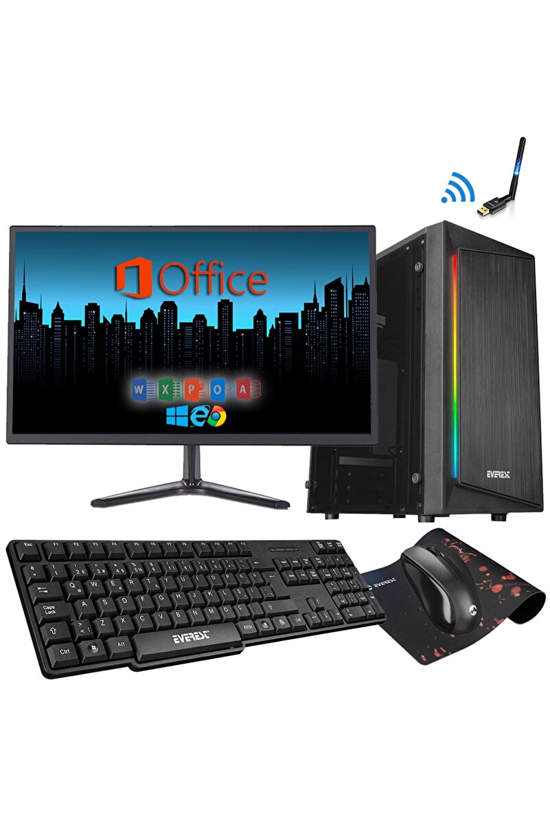 Zeiron Sn105 I5-650 Turbo 3,46ghz 8gb Ram 128gb Ssd 18.5" Masaüstü Bilgisayar