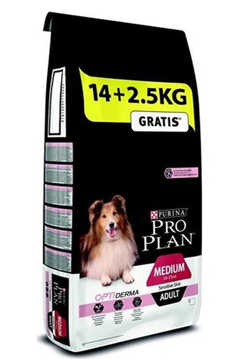 Pro Plan Medium Adult Somonlu Hassas Yetişkin Köpek Maması 14 + 2.5 kg