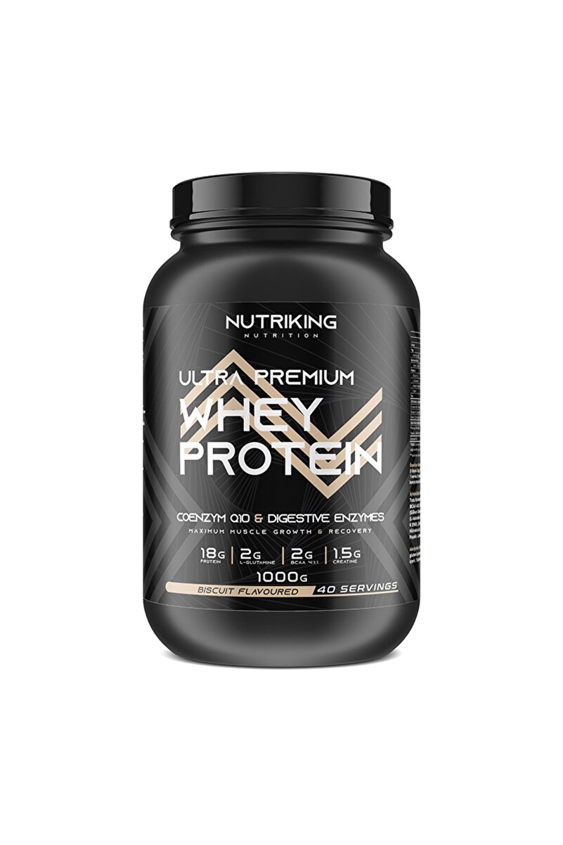 Nutriking Whey Protein ™ 1000 Gr Bisküvi Aromalı - 40 Servis