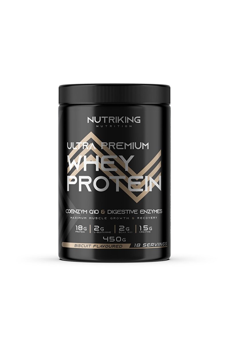 Nutriking Whey Protein ™ 450gr Bisküvi Aromalı - 18 Servis