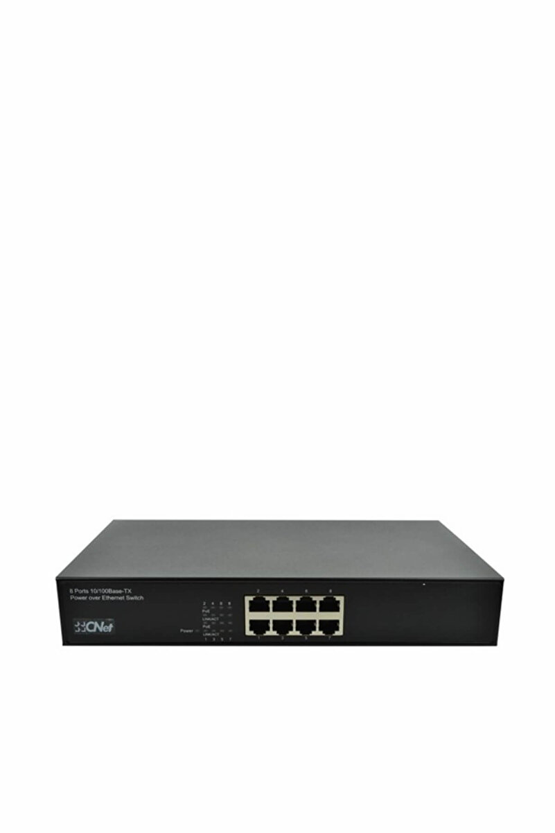 CNet CSH-8008P 8 PORT 10/100 POE 130W YONETILEMEZ SWITCH