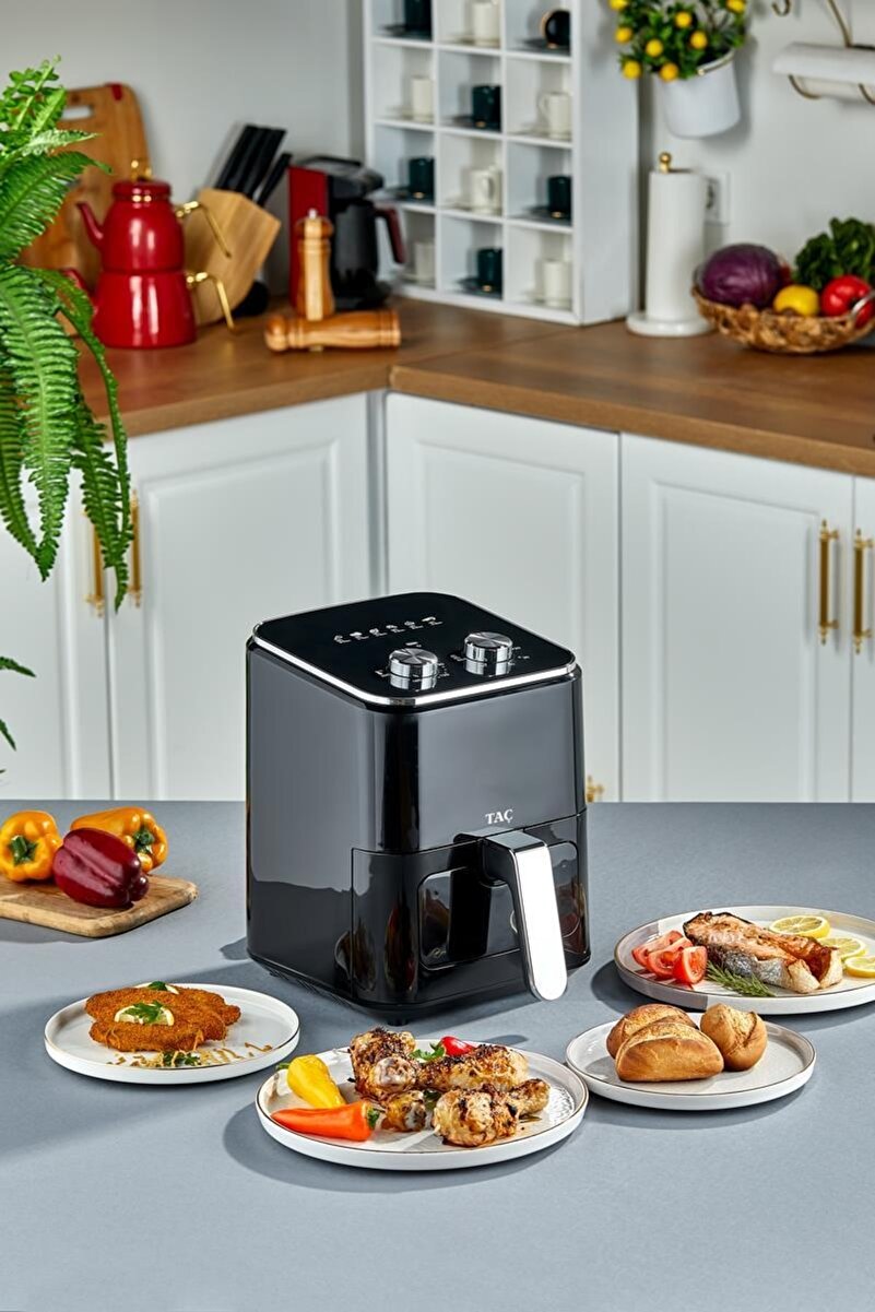 Taç Power Xl Air Fryer Black