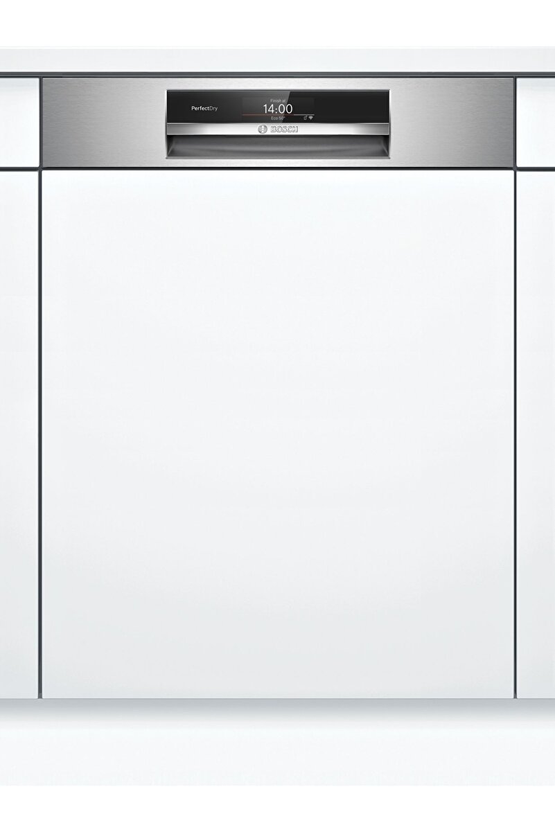 Bosch Smı8zds81t 8 Programlı Inox Yarı Ankastre Bulaşık Makinesi