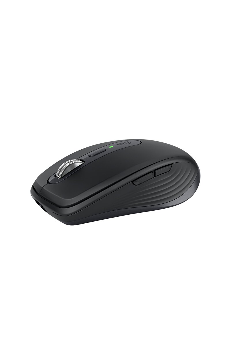 logitech MX Anywhere 3S Kompakt 8000 DPI Optik Sensörlü Sessiz Bluetooth Kablosuz Mouse, Siyah 910-006929