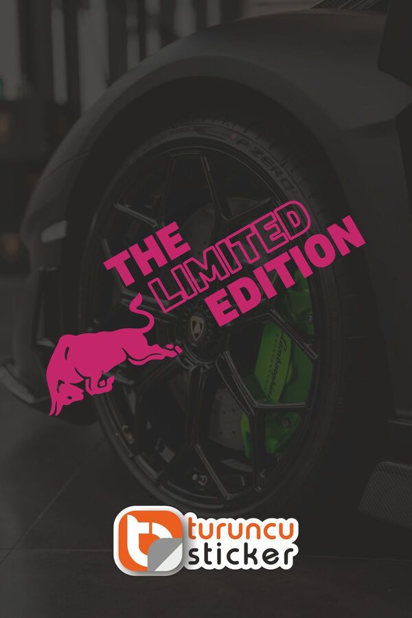 Redbull The Limited Edition Sticker Etiket 20x6.5 cm – Araç – Motor – Laptop - Kask Etiket Sticker