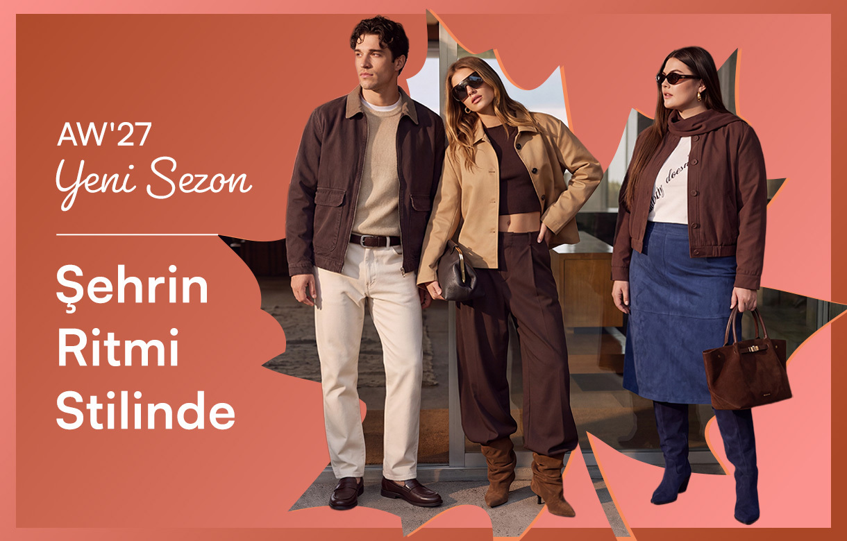 DSBoutiques_Web carousel_AW'27|Yeni Sezon Şehrin Ritmi Stilinde