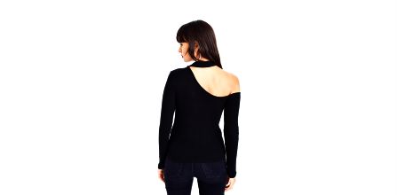 Cool & Sexy Kadın Siyah Tek Omuz Bluz Fiyatı