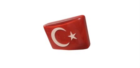 Kaliteli 3M Türk Bayrağı Panjur Arması