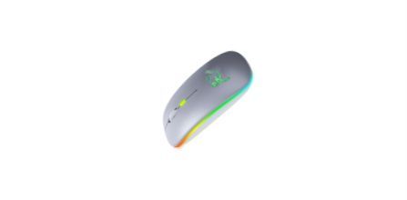 Cazip LED Işıklı Şarjlı Kablosuz Mouse Sessiz 2.4 GHz USB