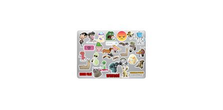 Stickir 30’lu Eğlenceli Komik Sticker Paketi Fiyatı