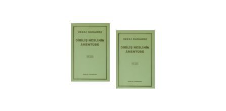 Diriliş Yayınları Sezai Karakoç Kitabı Özellikleri