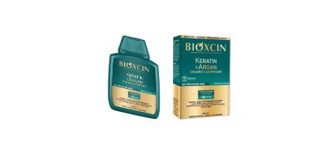 Özel Formüllü Doğal Bioxcin Keratin&Argan Onarıcı Şampuan