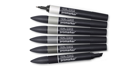 Promarker Keçeli Kalem ile Yoğun Renkler