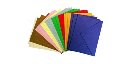 Çeşitli Boyutlarıyla Renkli Zarf Seçenekleri