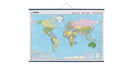 Coğrafyalara Ev Sahipliği Yapan Dünya Haritası Modelleri
